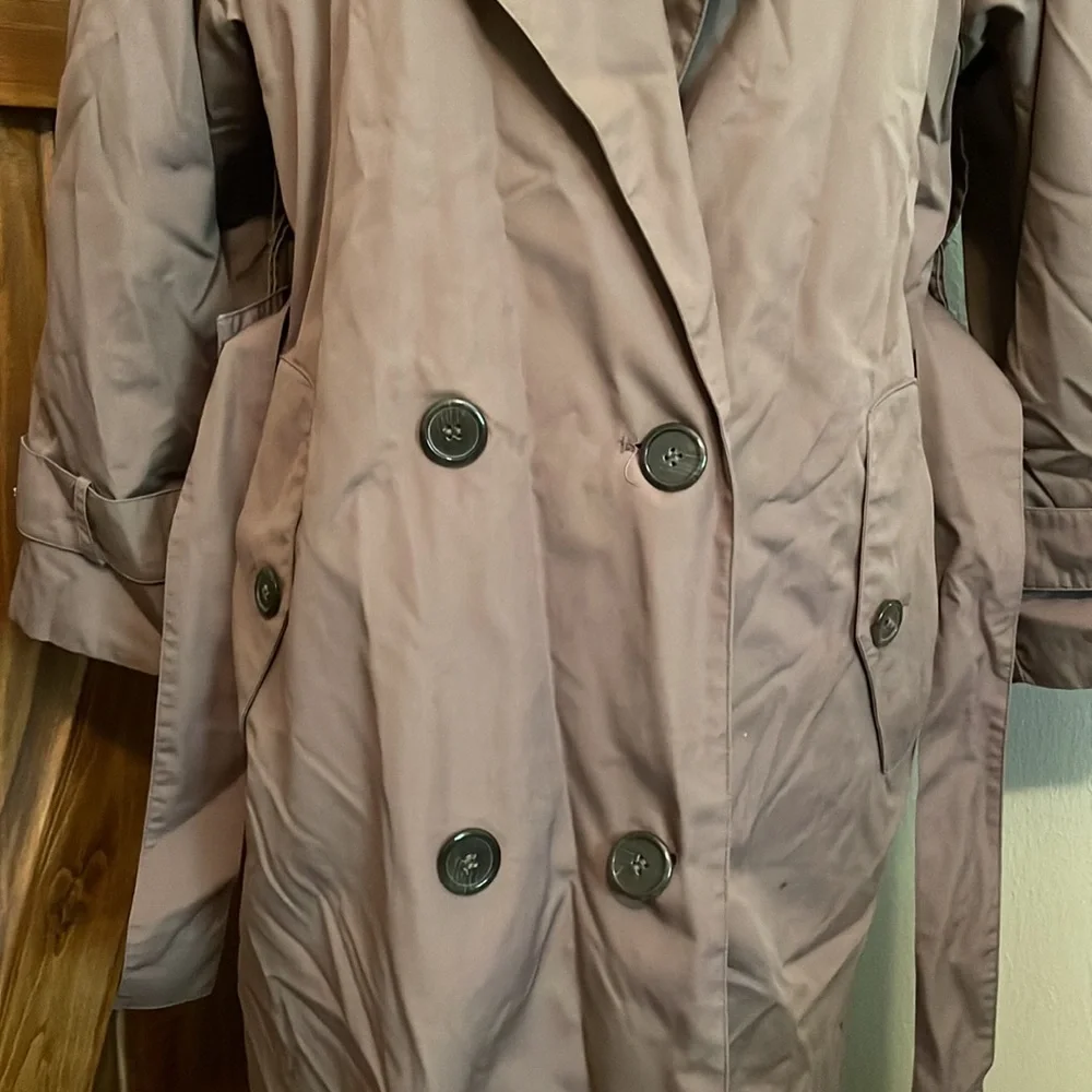 Vintage Oversized Trench Coat - Picture 4 of 11